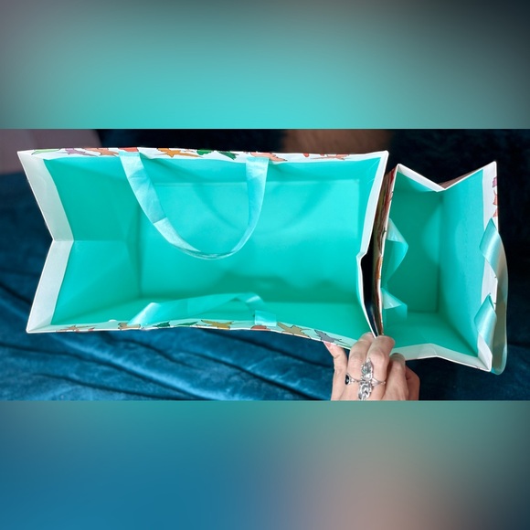 Tiffany & Co. x Andy Warhol 2 Gift Bag sz XL & M and HUGE Ribbon Roll BUNDLE - Picture 5 of 16